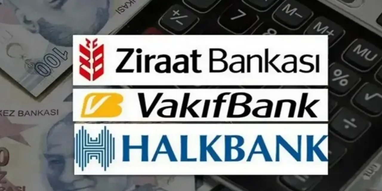Ziraat, Halkbank ve Vakıfbank’tan 24 ay vadeli 100 Bin TL nakit destek